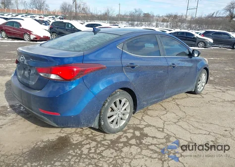 2015 Hyundai Elantra Se from USA, damaged, VIN 5NPDH4AE8FH575230